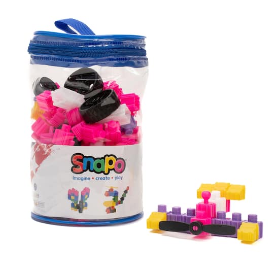 Snapo™ Jr. Assorted Building Blocks Advanced Builder Kit, 200pc.